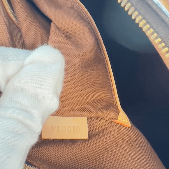 0032JPL-Louis Vuitton Alma PM Monogram Canvas Handbag  Medium Patina Luxury Bag - Picture 9 of 14